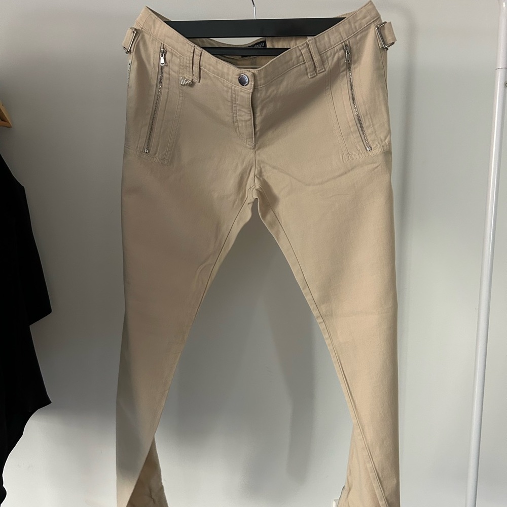 Beige Jeans